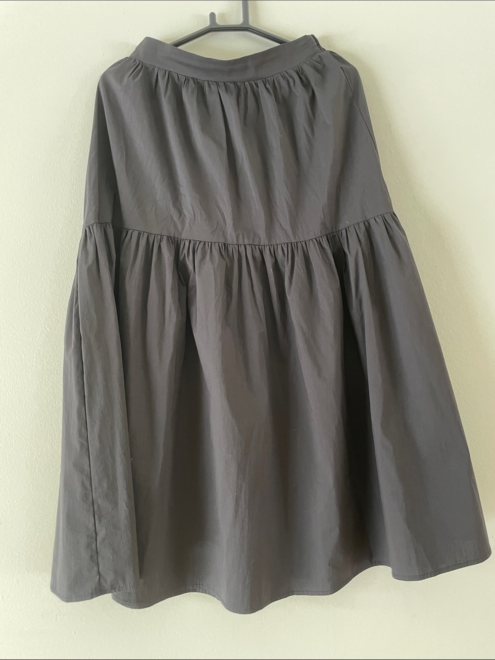 Midi Black Skirt